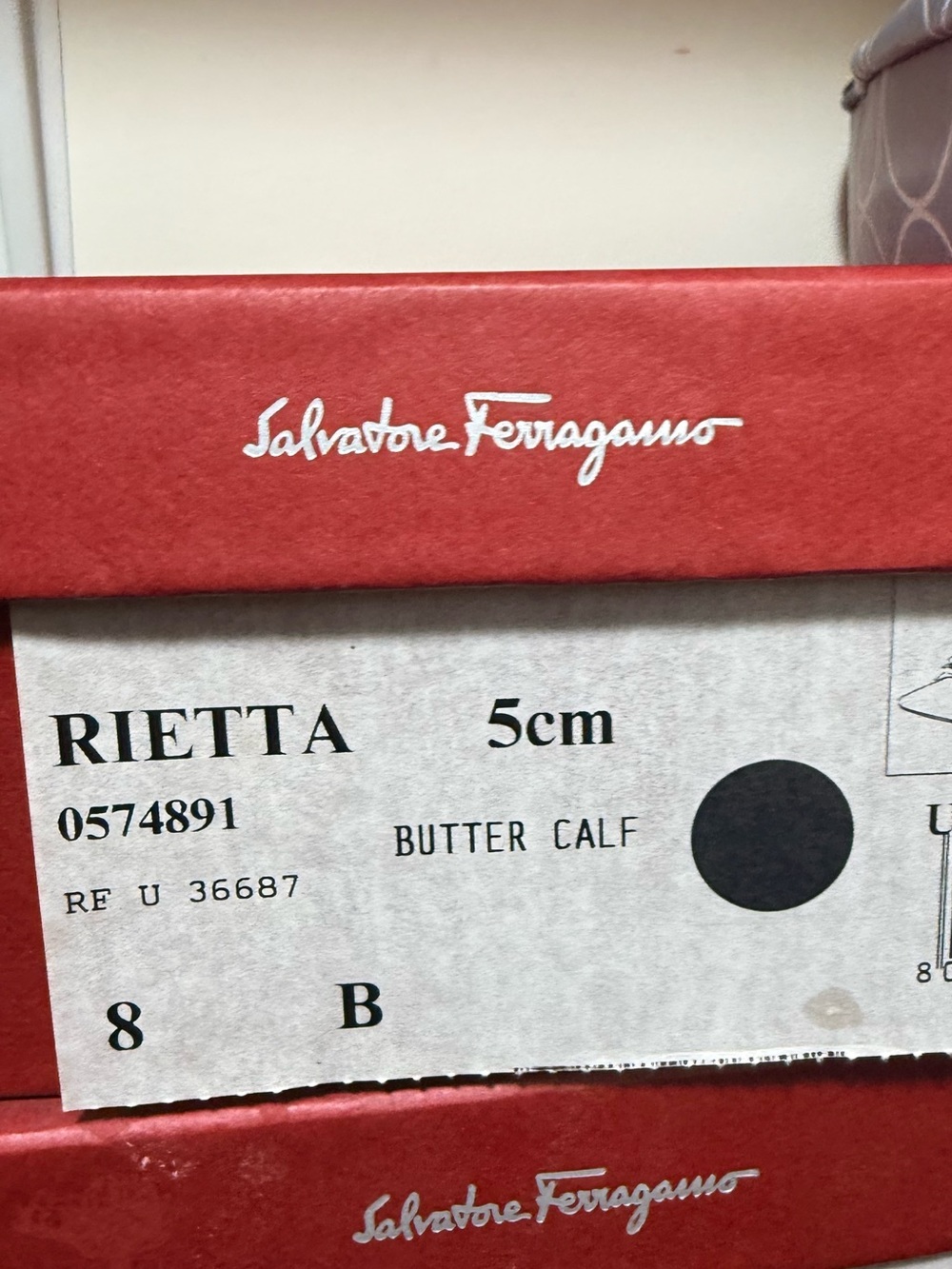 Salvatore Ferragamo Rietta heels -Butter calf - Picture 4 of 5